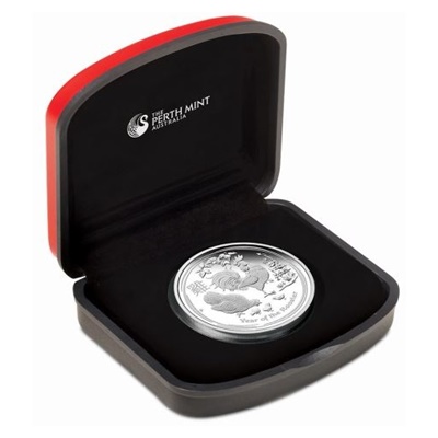 2017 1oz Silver Proof Coin - YEAR OF THE ROOSTER